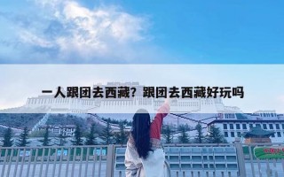 一人跟團去西藏？跟團去西藏好玩嗎