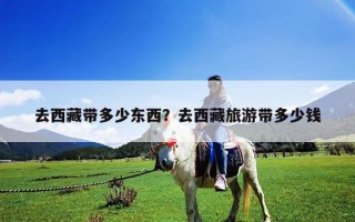 去西藏帶多少東西？去西藏旅游帶多少錢