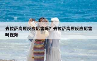 去拉薩高原反應(yīng)厲害嗎?去拉薩高原反應(yīng)厲害嗎視頻 去拉薩高原反應(yīng)厲害嗎?去拉薩高原反應(yīng)厲害嗎視頻