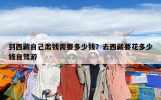 到西藏自己出錢需要多少錢？去西藏要花多少錢自駕游