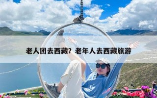 老人團去西藏？老年人去西藏旅游
