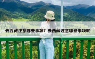 去西藏注意哪些事項？去西藏注意哪些事項呢