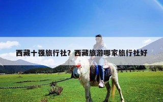 西藏十強旅行社？西藏旅游哪家旅行社好