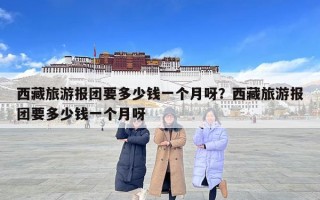 西藏旅游報團要多少錢一個月呀？西藏旅游報團要多少錢一個月呀