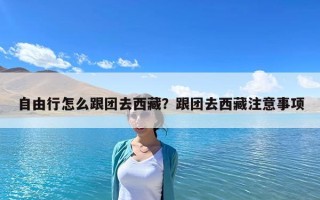 自由行怎么跟團(tuán)去西藏？跟團(tuán)去西藏注意事項(xiàng)