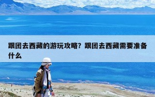 跟團去西藏的游玩攻略？跟團去西藏需要準備什么
