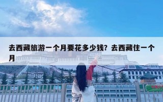 去西藏旅游一個月要花多少錢？去西藏住一個月
