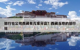 旅行社公司西藏有幾家分店？西藏當地的旅行社