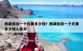 西藏旅游一個(gè)月要多少錢？西藏旅游一個(gè)月要多少錢人民幣